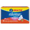 ABSORVENTE MILI PROT DIA 40UN