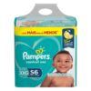 FRALDA PAMPERS CONFORT SEC BAG XG 58UN